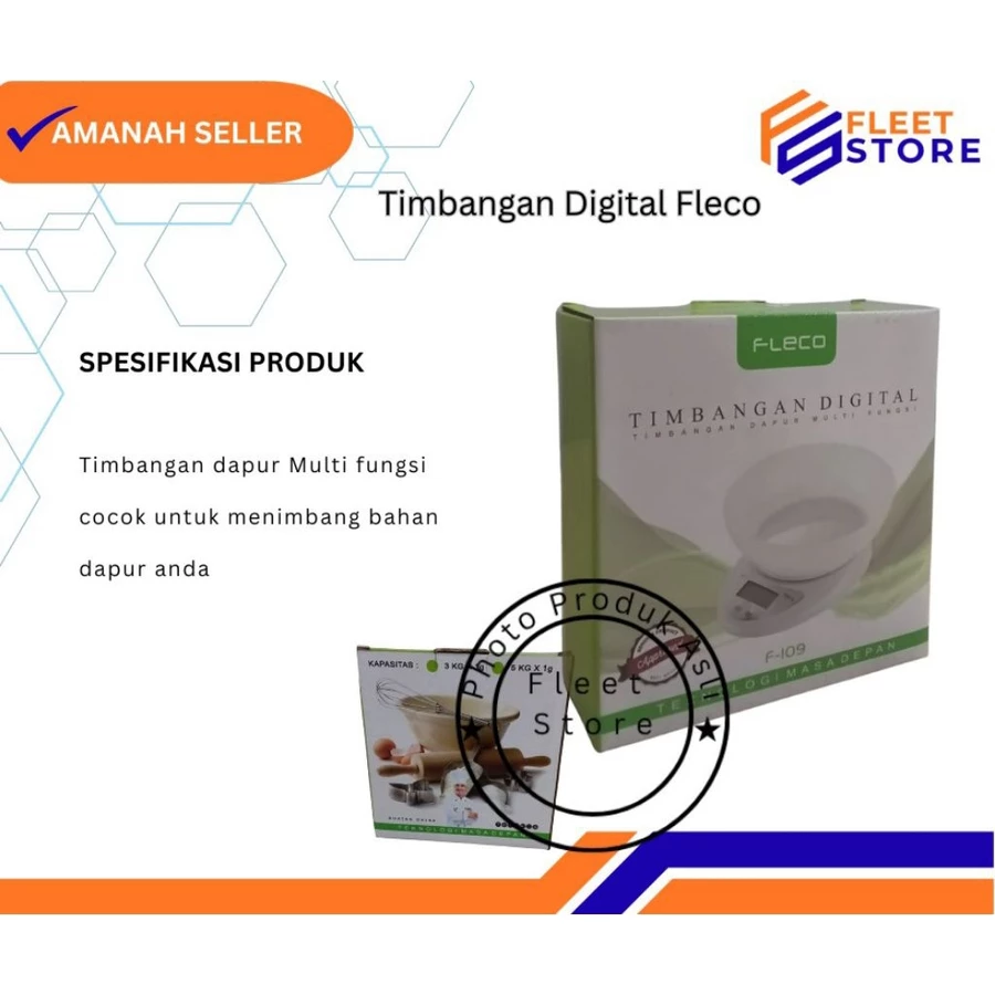 Timbangan Digital Fleco F-109 akurasi maximal dan Murah