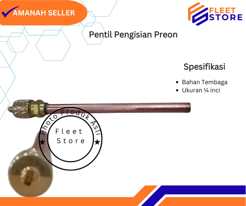 Pentil Pengisian Freon Kulkas
