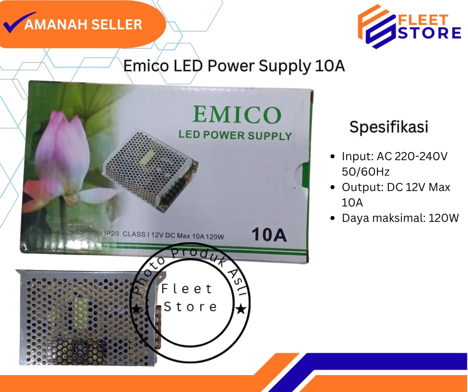 Emico LED Power Supply 10A