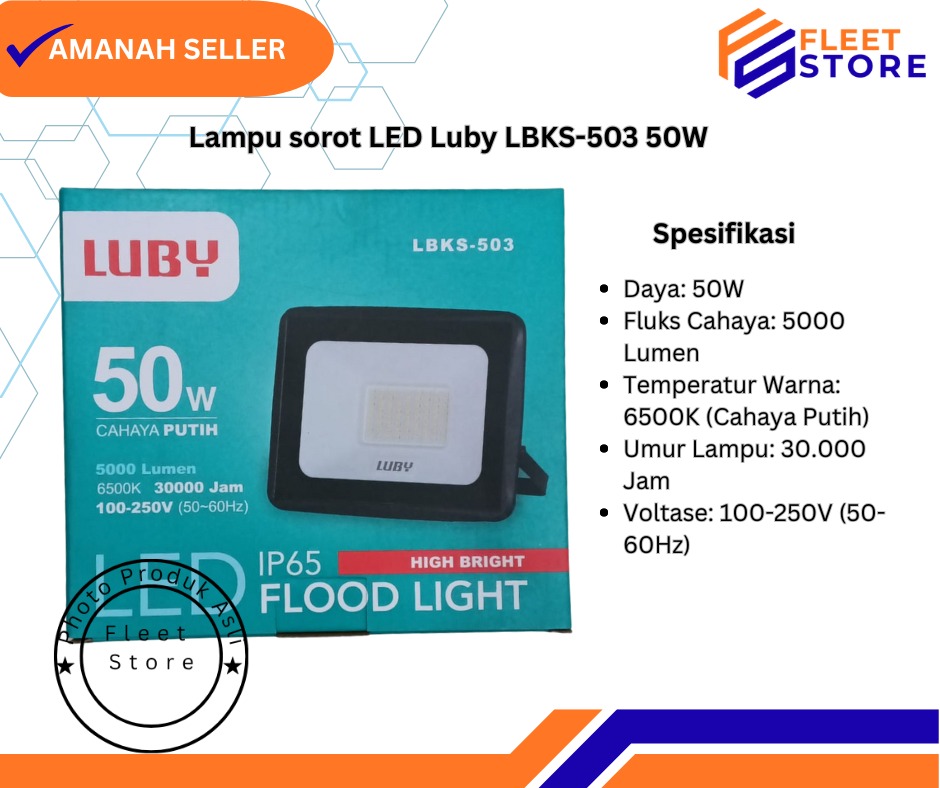 ampu sorot LED Luby LBKS-503 30W
